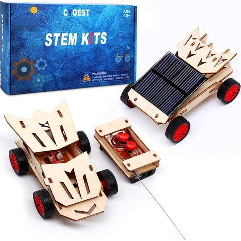 wooden remote control car and solar car kit
